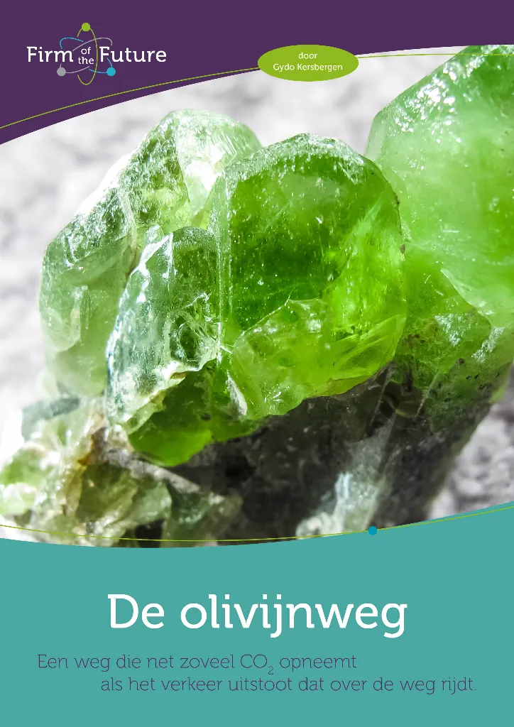 Olivijn: een weg die CO₂ opneemt